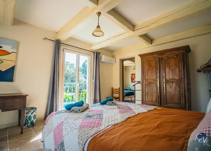 Villa Magnifique Provencale Avec Piscine Et Jardin Pouzilhac